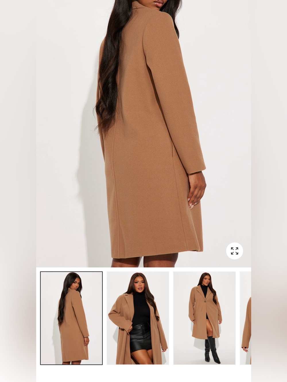 Classic Camel Long Coat